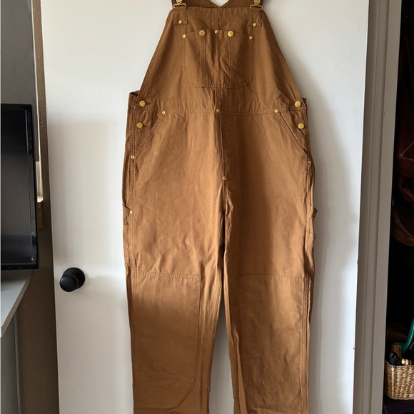 Brown Women's Overalls - Picture 3 of 10